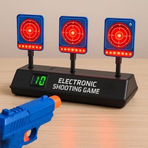 Electronic Shhooting Game Toy – Light-up Target Practice for Ages 6+